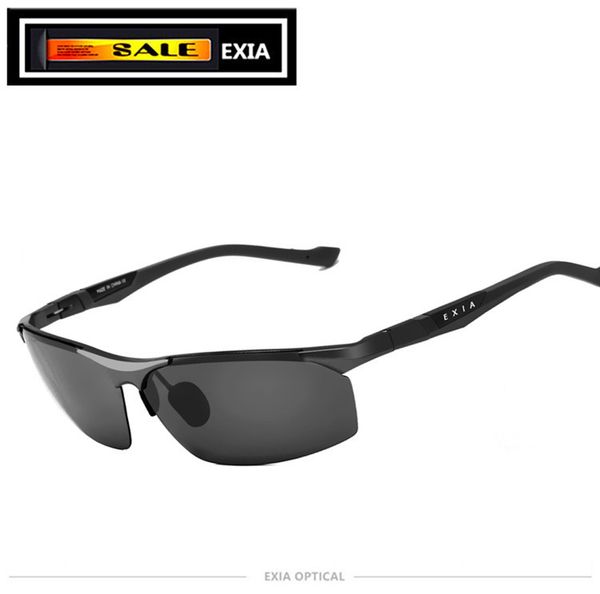 

black-grey lenses sunglasses aluminium magnesium frame kd-112 series, White;black