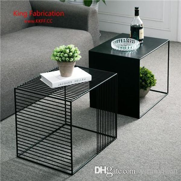 2019 Modern Simple Living Room Iron Tea Table Corner Table Decoration Table From Yiranyihen 120 61 Dhgate Com