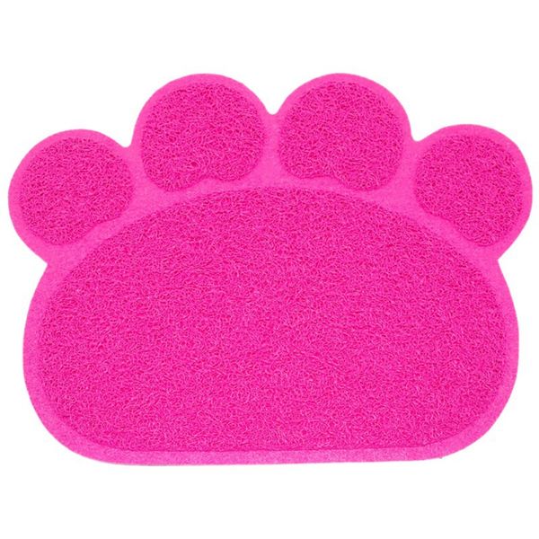 

dog cat litter mat puppy kitty dish feeding bowl placemat tray tidy easy cleaning sleeping pad