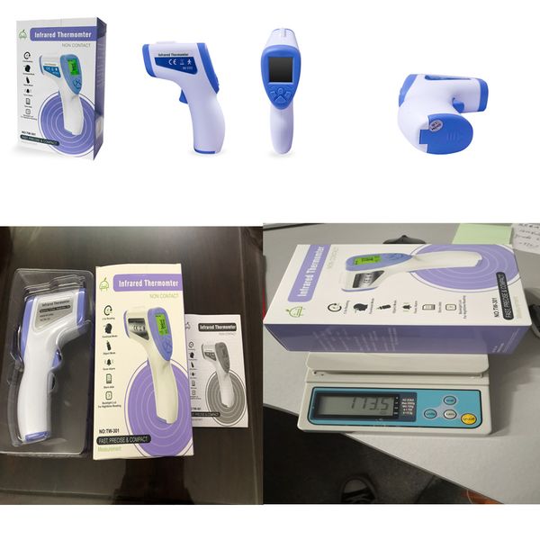 

kn95 laser lcd digital ir infrared thermometer baby temperature meter non contact forehead bodyear thermometer termometro smart sensor