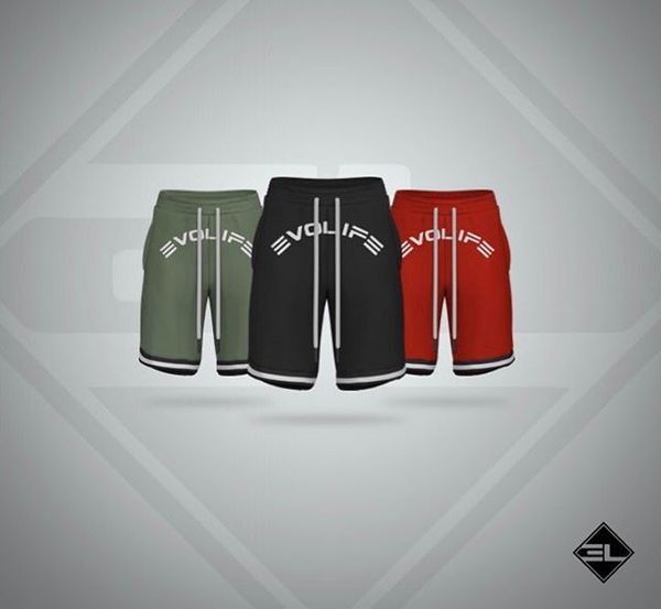 

summer running shorts men fitness crossfit gym shorts cotton sport workout jogging training exercise sweatpants, Black;blue