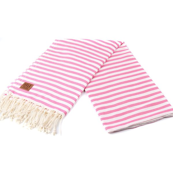 

gold case basic group 100% cotton multi-purpose peshtemal towel for bath hammam beach 100 x 180 cm - smyrna fuchsia vacuum parts accessori