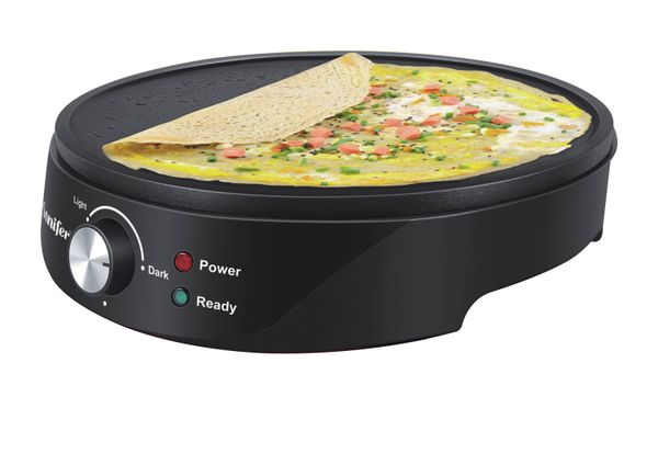 

electric crepe maker pizza pancake roll pie non-stick griddle baking pan barbecue roasting griddle kitchen cooking tools sonifer