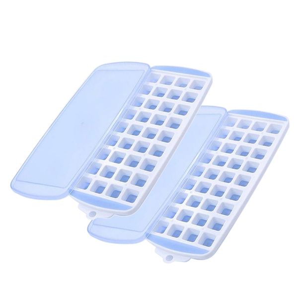 

2шт силиконовые мягкий 36 площадь ice cube tray flexible синий для кухни холодильник