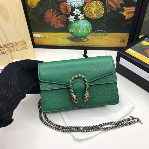

wholesale 2020 europe and america high-end style mini women's buckle chain wallet c105-1 welcome, Blue;gray