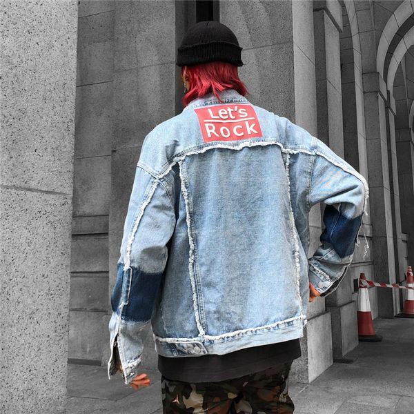 

европа и америка оригинального нового стиля мужчина куртка cat whisker printed high street куртка кардиган пальто мужская одежда, Black;brown