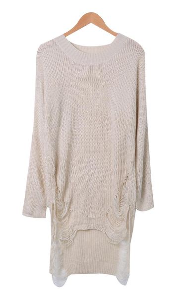 cable knitted jumper dress