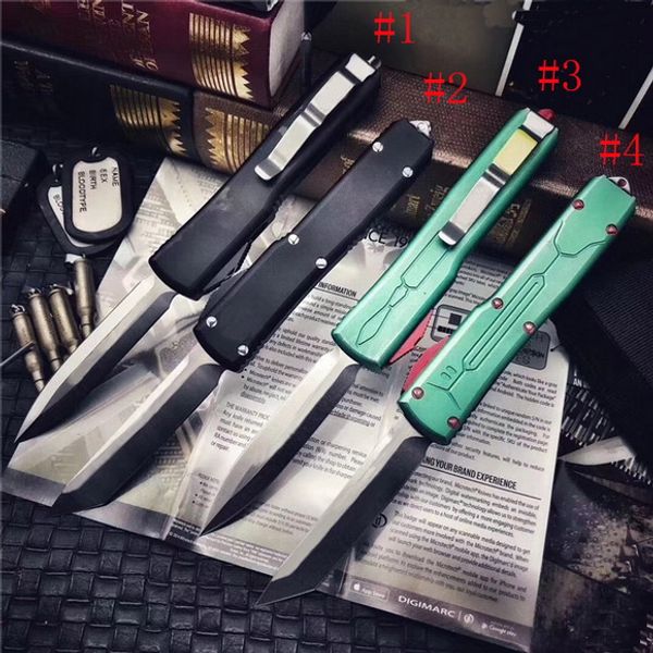 

Высокое качество MT автоматический нож UT85 обороны тактический нож D2 лезвие алюминиевая ручка EDC открытый карманный боевой нож мужской подарок