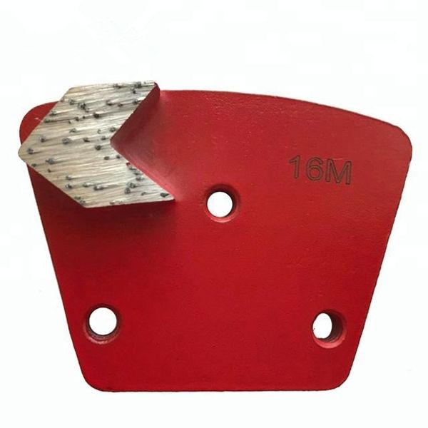

concrete polishing disc metal bond diamond grinding pads floor grinding shoes with single arrow segment 12pcs
