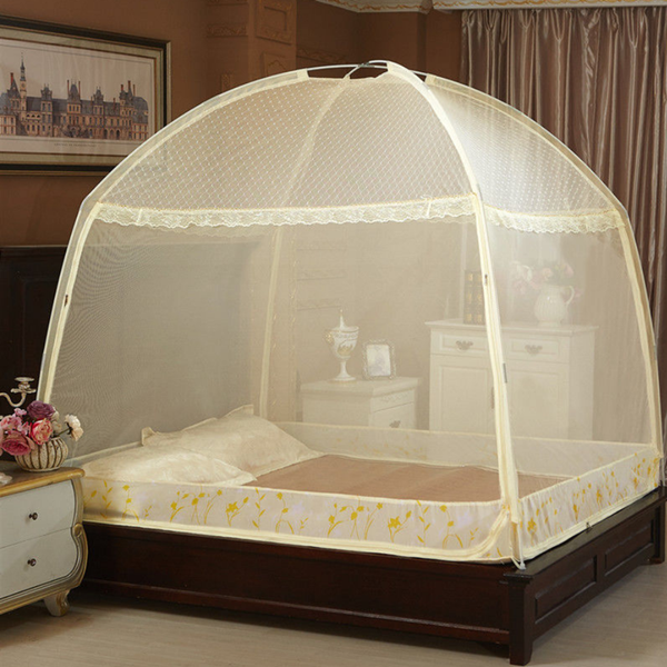 

mosquito net three-door household for double single bed yurt nettings canopy encryption netting tent large space