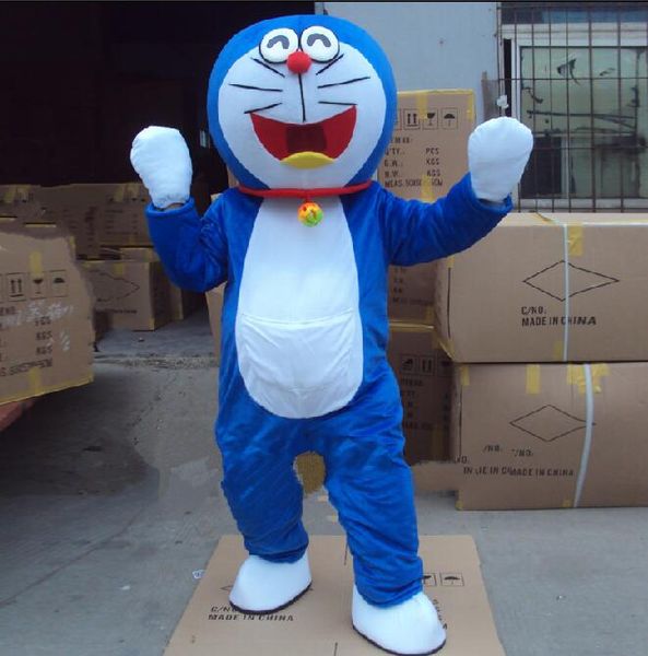 Acheter Super Haute Qualité Costume De Mascotte Doraemon Robot Chat Personnage Mignon Anime Manga Costume De Mascotte Costume Adulte Dessin Animé De