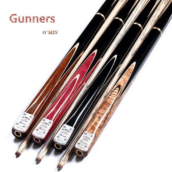 

omin occupational level code gunners three-quarters of cue snooker cue 3/4 snooker billiards pool tip diameter 9.5mm 10mm