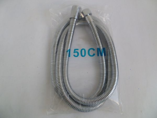 

encapsulated shower hose 1.5 meters explosion-proof stainless steel chrome shower hose ternary epdm copper copper cap