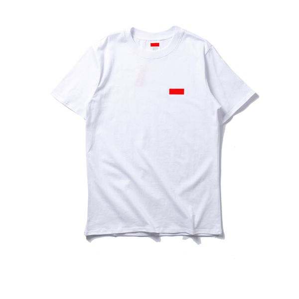 

new box логотип мужчин женщин тенниски mens конструктора тенниски способа лета вскользь street tees роскошный классический человек tshirt sm, White;black