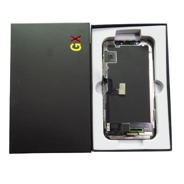 

for iphone x soft amoled gx - lcd display touch screen digitizer complete assembly replacement