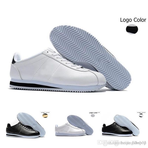 

with boxdorp shipping new brands casual shoes men and women cortez shoes leisure shells shoes leather fashion outdoor sneakers size 7-12