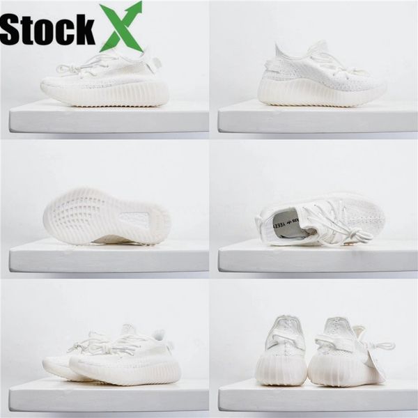 

2020 kids baby kid clay v2 running shoes kanye west blakc static 3m reflective zebra beluga 2.0 boy girl sport sneakers tim trainers 28-3#13