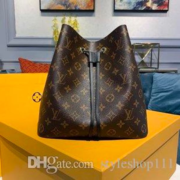 

amier azur coated canvas fashion famous shoulder bag tote designer handbags presbyopic shopping bag purse luxury messenger bag neonoe mm