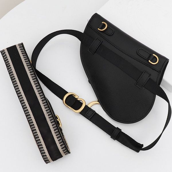 

high grade black cow leather belt new saddle bags shoulder messenger bag saddle bag retro cell phone pouches buckle wide type5