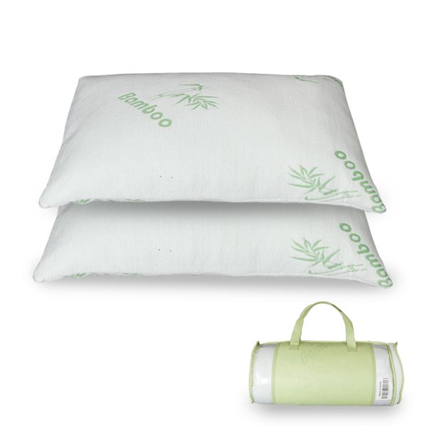 2019 Premium Hotel Hypoallergenic Bamboo Fiber Memory Foam Pillow