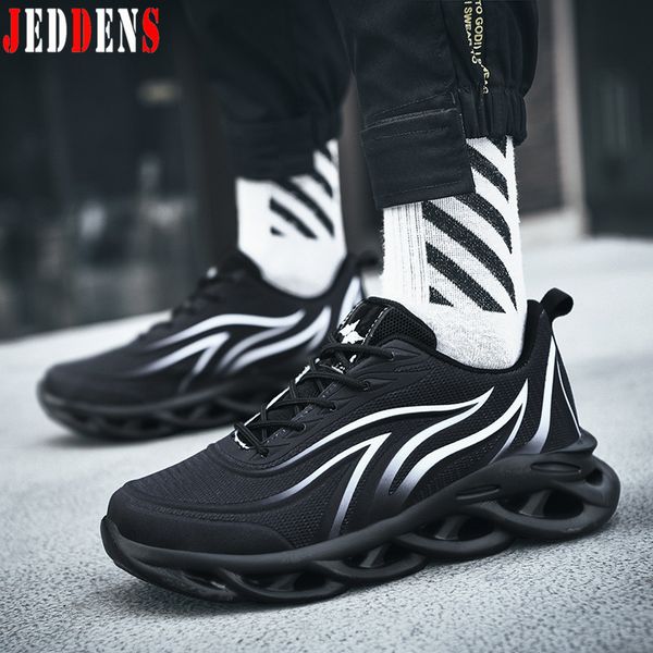

soft mesh men sport shoes blade bottom men's sneakers breathable red sports shoes outdoor running man jogging footwear q25