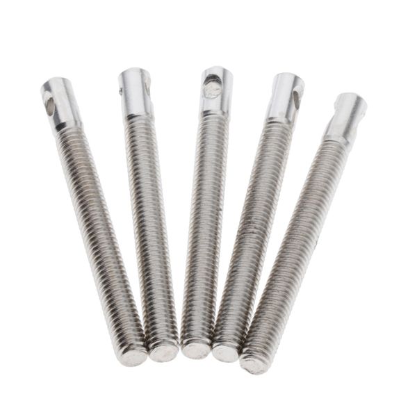 

5pcs m6 x 59mm stainless steel machine screws hardware repairing instruments
