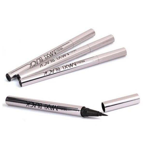 

2019 new long-lasting waterproof eye liner pencil ladies black liquid eyeliner