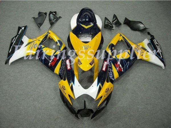 

новая (литье под давлением) abs обтекателя комплекты fit для (suzuki gsx-r 600-750) 2006 2007 gsx-r600 r750 k6 06 07 обтекатели установлен ж