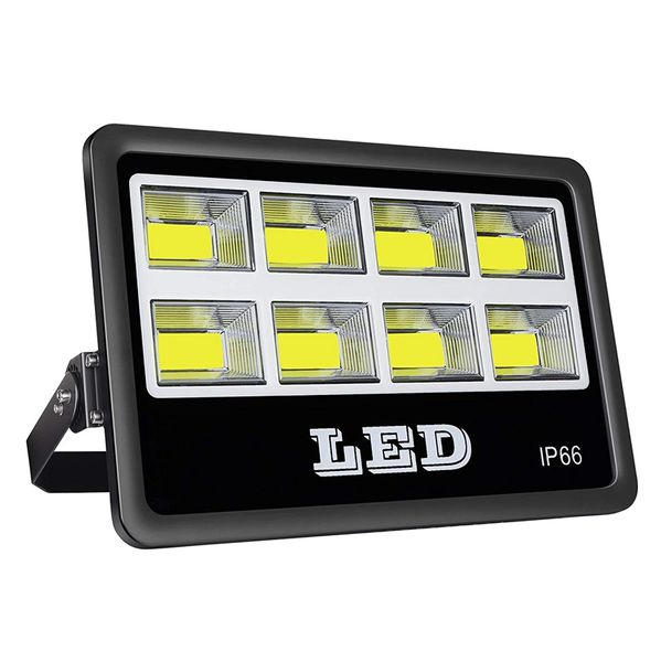 Faretti LED per Esterni da 400 W, Super Luminosi 40000 lm, Bianco Luce diurna 6000 K, IP66 Impermeabili, Lampade per Edifici Parcheggi Sport