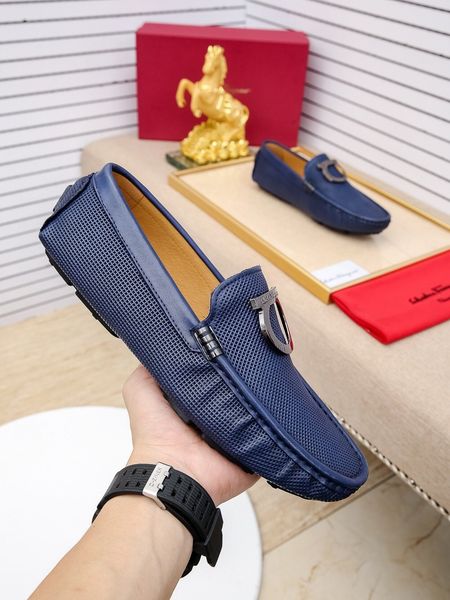 

latest men's leather business dress shoes groom wedding flats brock oxford shoes size 38-45 edcz, Black