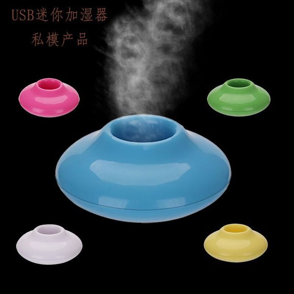 

mini usb donut humidifier air purifier aroma diffuser home office car portable factory direct usb office deskhumidifiers