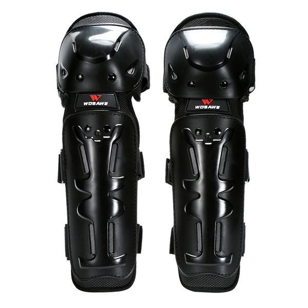 

motorcycle knee/elbow pad motorbike motocross knee cap arm guard, White;red