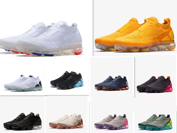 

2019 паров на воздушной подушке MOC мужские lacess кроссовки желтый дизайнер кроссовки