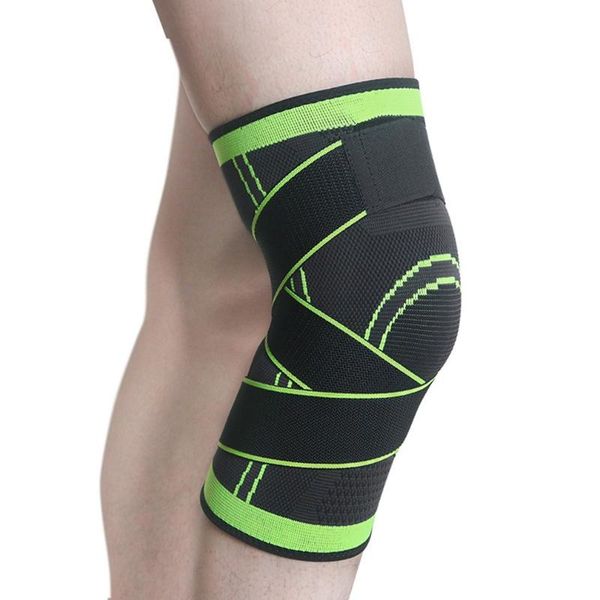 

1pcs 2020 knee support professional protective sports knee pad breathable bandage brace basketball tennis cycling dropshipp, Black;gray