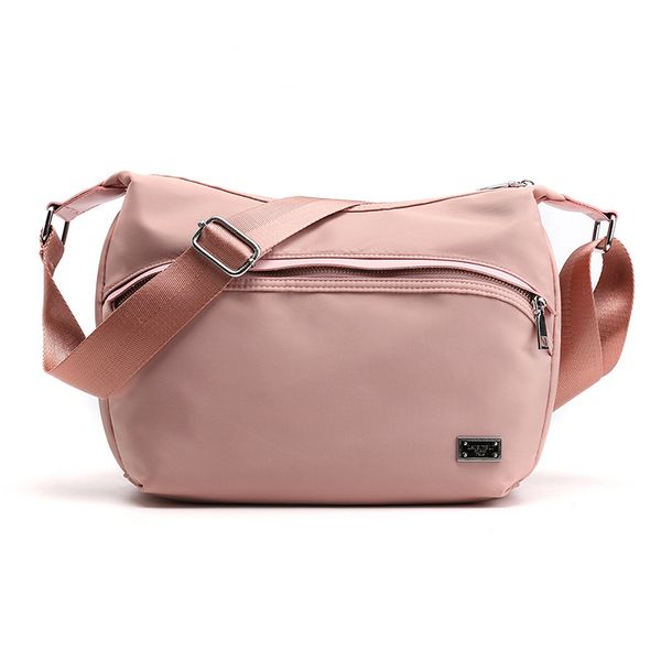 

women's fashionable waterproof nylon small square bag simple travel messenger bag