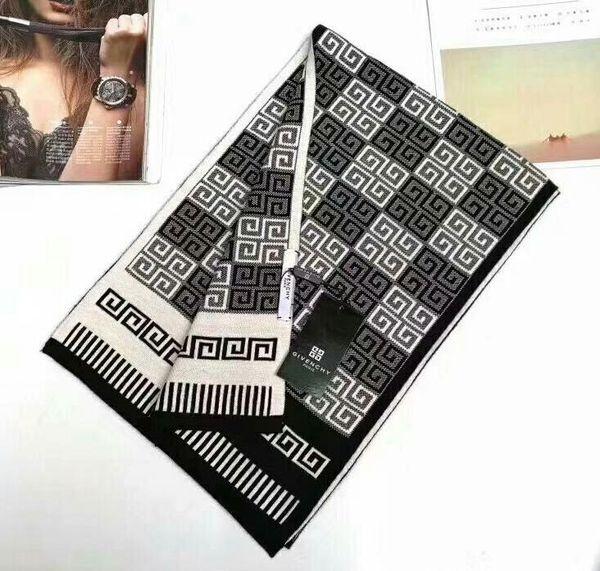 Scarves Mens Winter Brand Fashion Plaid Scarf For Men Design Warm Long Cotton
