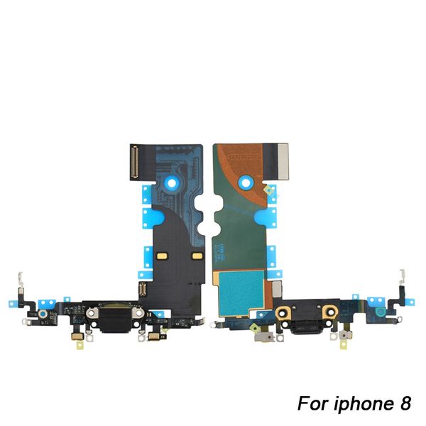 

for iphone 8 8 plus usb charger charging port dock connector flex cable with headphone audio jack usb port replacement