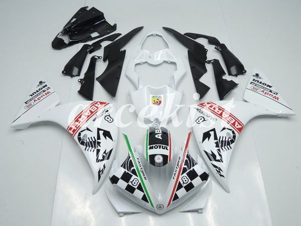 

новый abs инъекция мотоциклов полные обтекателей комплекты для yamaha yzf-r1 2009 2010 2011 2012 2014 09 2013 10 11 12 13 14 корпуса установ