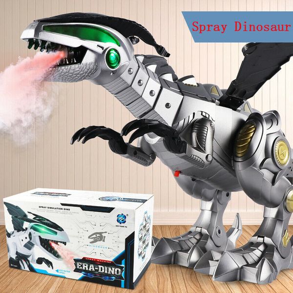 

kids dinosaur model toys walk spray electronic dinosaur model kids' toys new electronic pets