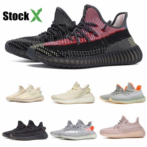 

new s v3 azael triple black mens kanye west carbon designer shoes luminous runner womens v3s sneakers running shoes 35-45 with box #dss646