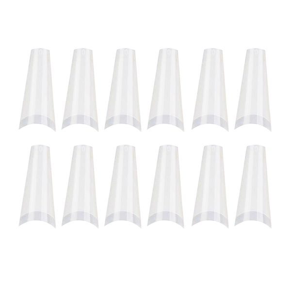 

stickers & decals 500 pieces of nails, nail protectors, french flat denim fake nails, Black