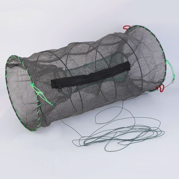 

2 size crab crayfish lobster catcher pot trap fishing net eel prawn shrimp live bait eel crab lobster minnows crawfish net