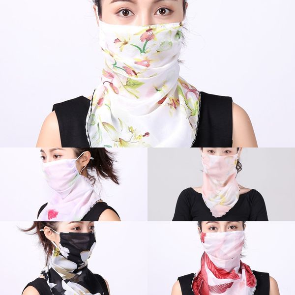 

cwisv 2020 3d sport neck scarf bicycle fishing mask bandanas shield face skull headband bandana headwear ring scarf bicycle balaclava, Black