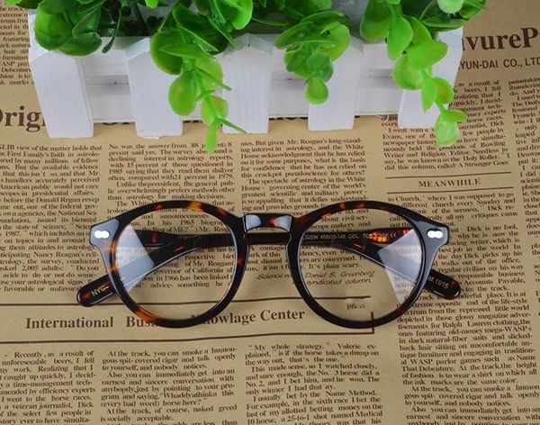 

glasses frames oculos clear retro myopia depp miltzen johnny men lense glasses frame grau eyeglasses and women myopia eyeglasses de uhlwa, White;black