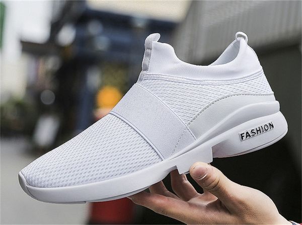 

new 2019 with box breathable sneakers foreign trade explosion models canvas shoes students outdoor warm men's shoes factory, Black