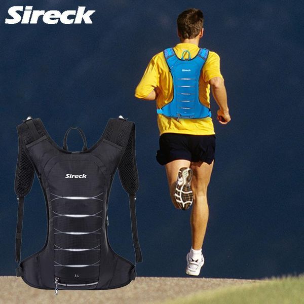 

sireck running bag 3l running backpack 2l water bag gym sport cycling outdoor hiking waterproof hydration backpack