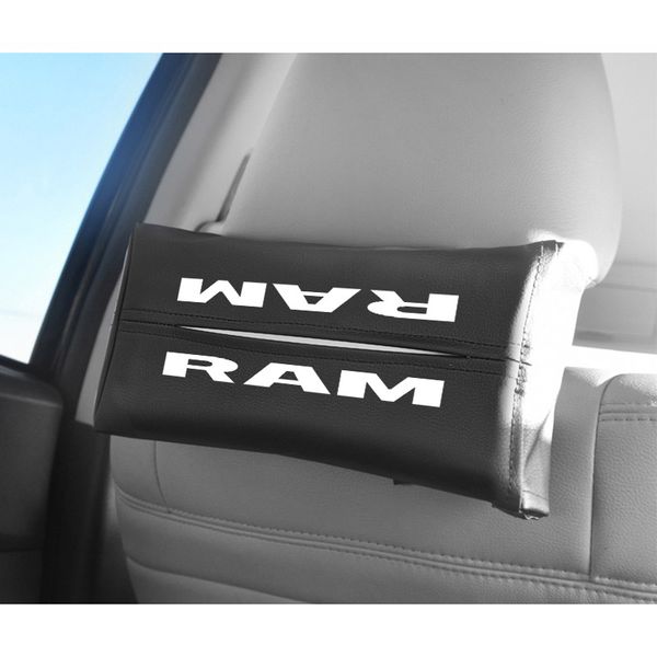 

car seat back paper napkin bag for dodge car tissue box auto accessories