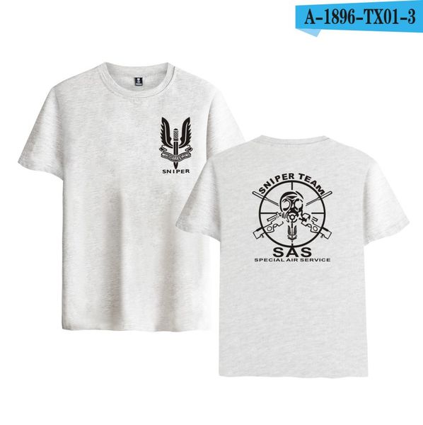 

cross-border new anti-terrorism specialservice cool trend summer round neck short-sleeved t-shirt