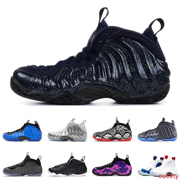 

penny hardaway abalone men basketball shoes usa obsidian glitter purple camo hyper cobalt dr.doom snakeskin trainers sport sneaker size 7-13