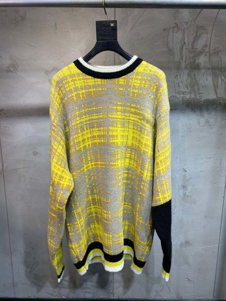 

2019 new ladies fashion long sleeve contrast sweater 1212, White;black